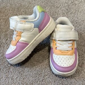 Cat & Jack White, Purple, and Orange Kids' Sneakers